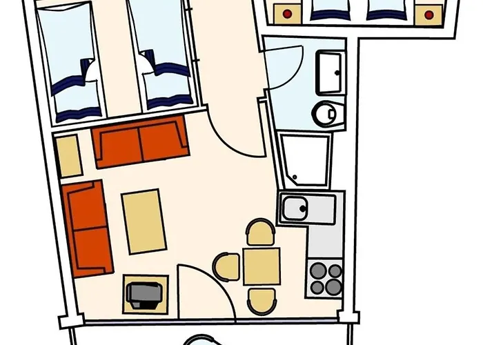 Strandidyll, 57 - Typ A3s Appartement *